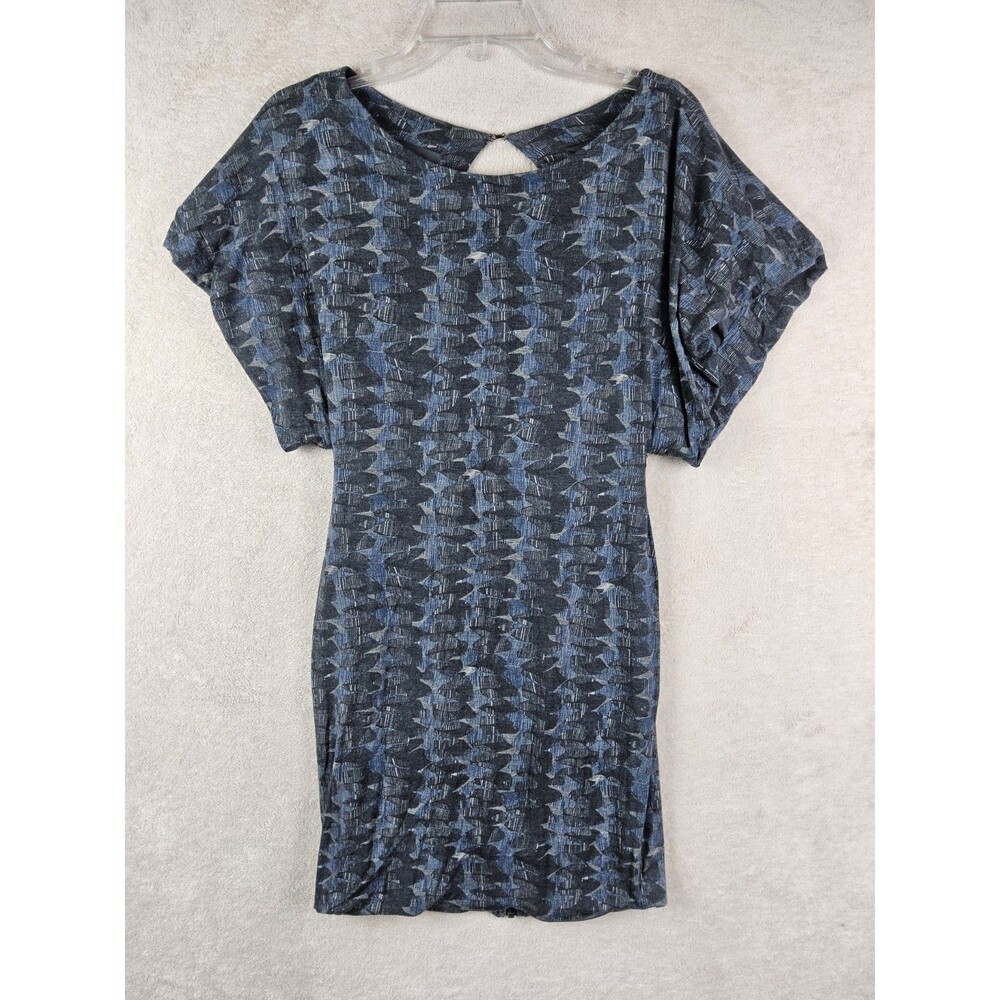 Cut 25 Women's Open Back Zip Short Sleeve Dress Size 4